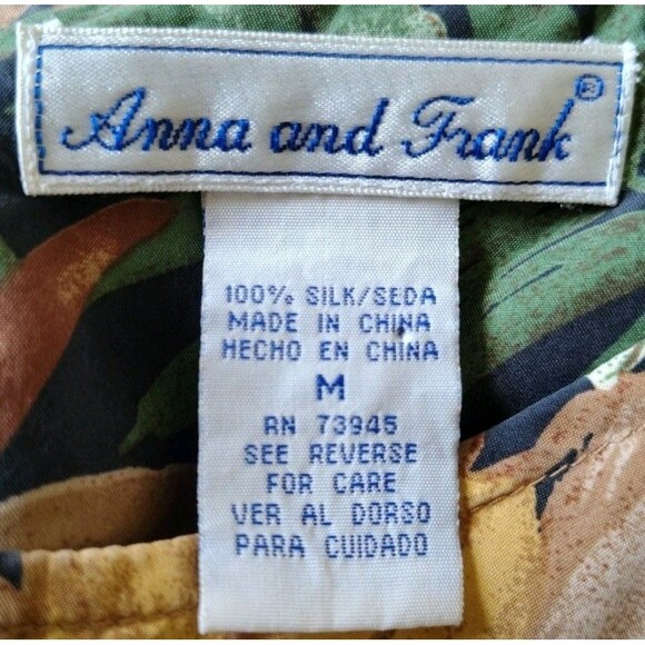 Anna And Frank Maxi Dress Size M Floral 100% Silk Sleeveless Zip - Picture 2 of 9